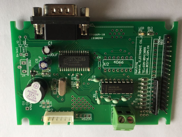 RS232(串口)系列键盘PCB解码主板及控制程序